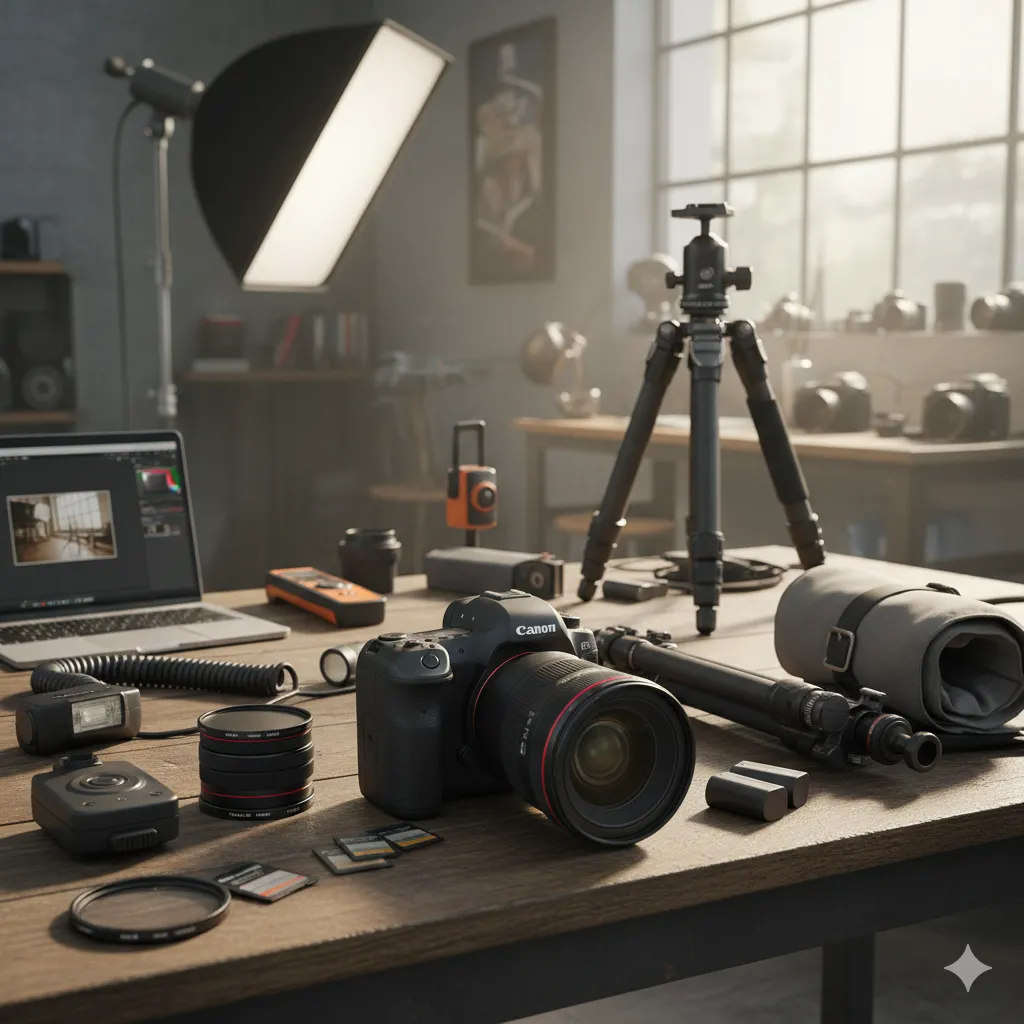 Professional photography equipment and services